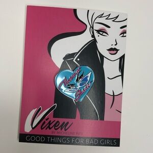Vixen by Micheline Pitt enamel pin throwin’ shade